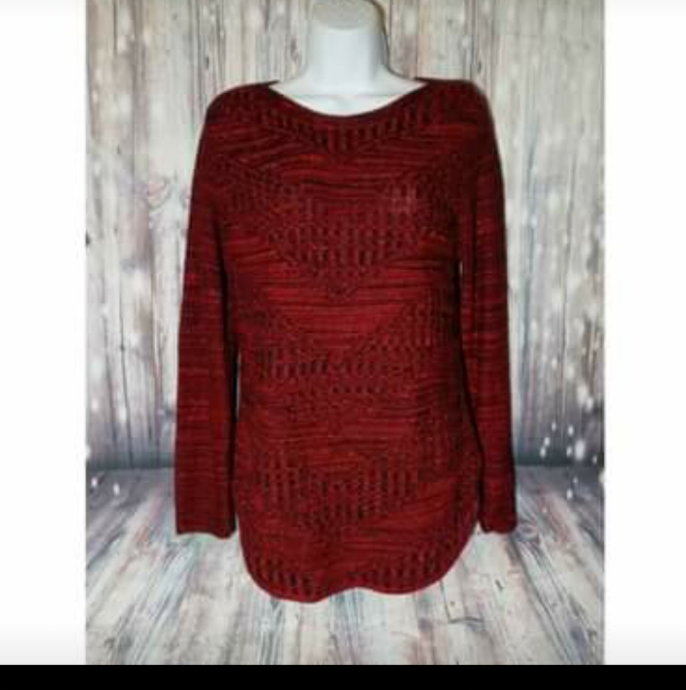 Red Sparkly Sweater